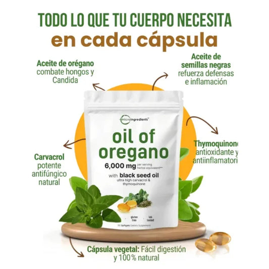 OreganOil - Aceite de Semilla Negra™